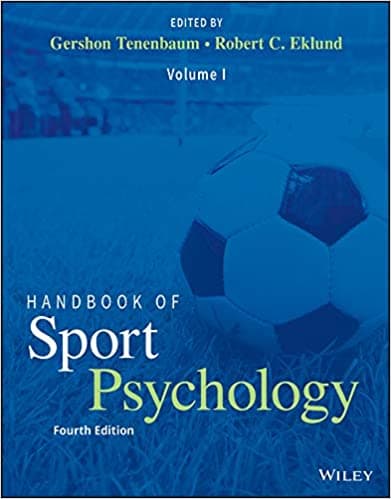 Handbook of Sport Psychology (4th Edition) - eBook
