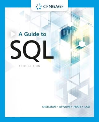 A Guide to SQL, 10th Edition – PDF ebook