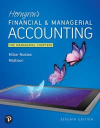 Horngren’s Financial & Managerial Accounting, The Managerial Chapters (7th Edition) – PDF ebook