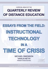 Quarterly Review of Distance Education: Volume 21 #3 – Essays from the Field: Instructional Technology in a Time of Crisis – PDF ebook