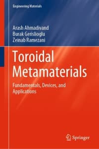 Toroidal Metamaterials: Fundamentals, Devices, and Applications – PDF ebook