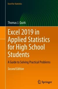 Excel 2019 in Applied Statistics for High School Students: A Guide to Solving Practical Problems 2nd Edition – PDF ebook