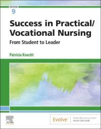 Success in Practical/Vocational Nursing: From Student to Leader 9th Edition – PDF ebook