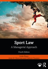 Sport Law: A Managerial Approach 4th Edition – PDF ebook