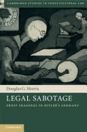 Legal Sabotage: Ernst Fraenkel in Hitler’s Germany – PDF ebook