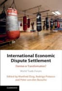 International Economic Dispute Settlement: Demise or Transformation? – PDF ebook