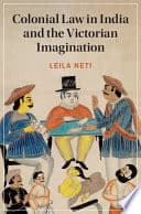 Colonial Law in India and the Victorian Imagination – PDF ebook