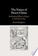 The Nature of Desert Claims: Rethinking What it Means to Get One’s Due – PDF ebook