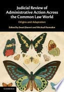 Judicial Review of Administrative Action: Origins and Adaptation – PDF ebook