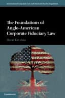The Foundations of Anglo-American Corporate Fiduciary Law – PDF ebook