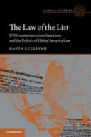 The Law of the List: UN Counterterrorism Sanctions and the Politics of Global Security Law – PDF ebook