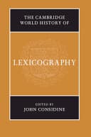 The Cambridge World History of Lexicography – PDF ebook