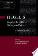 Hegel’s Encyclopedia of the Philosophical Sciences: A Critical Guide – PDF ebook