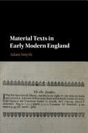 Material Texts in Early Modern England – PDF ebook