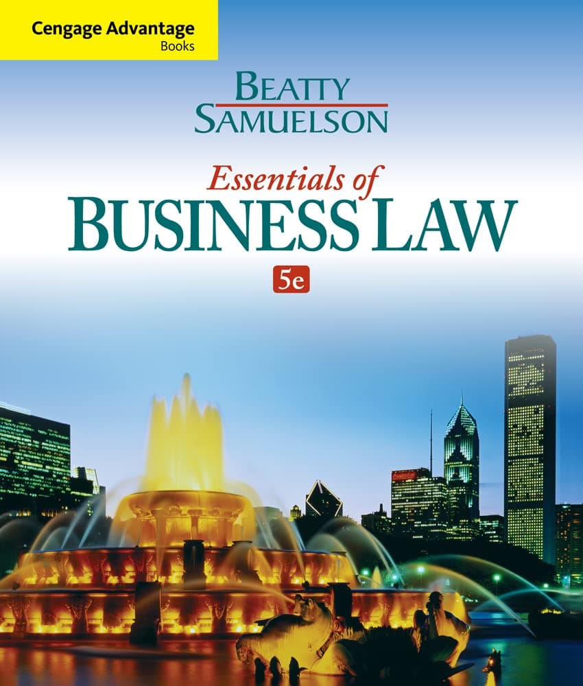 Essentials of Business Law 5th Edition