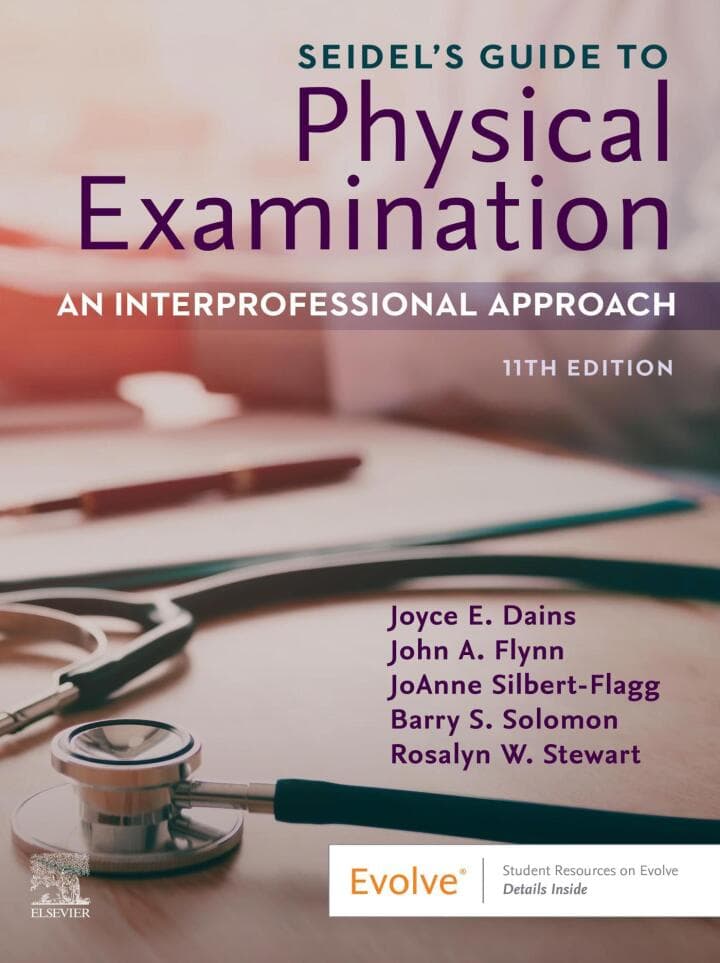 seiders guide to physical examination 11e