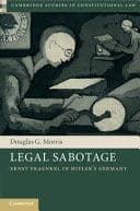 Legal Sabotage: Ernst Fraenkel in Hitler’s Germany – PDF ebook