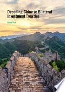 Decoding Chinese Bilateral Investment Treaties – PDF ebook