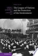 The League of Nations and the Protection of the Environment – PDF ebook