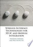 Wireless Interface Technologies for 3D IC and Module Integration – PDF ebook