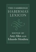 The Cambridge Habermas Lexicon – PDF ebook