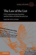 The Law of the List: UN Counterterrorism Sanctions and the Politics of Global Security Law – PDF ebook