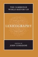 The Cambridge World History of Lexicography – PDF ebook