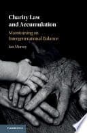 Charity Law and Accumulation: Maintaining an Intergenerational Balance – PDF ebook