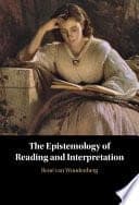 The Epistemology of Reading and Interpretation – PDF ebook