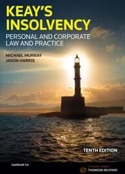 Keay's Insolvency: Personal & Corporate Law and Practice 10th Edition – PDF ebook
