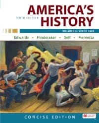 America’s History: Concise Edition, Volume 2: Concise Edition 10th Edition – PDF ebook