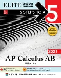5 Steps to a 5: AP Calculus AB 2021 Elite Student Edition 1st Edition – PDF ebook