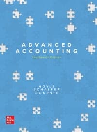 Advanced Accounting 14th Edition by Joe Ben Hoyle – PDF ebook