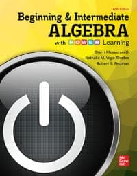 Beginning and Intermediate Algebra with P.O.W.E.R. Learning 5th Edition – PDF ebook