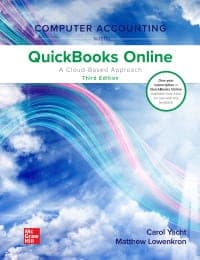 Computer Accounting with QuickBooks Online: A Cloud Based Approach 3rd Edition – PDF ebook