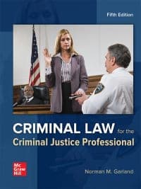 Criminal Law for the Criminal Justice Professional 5th Edition – PDF ebook
