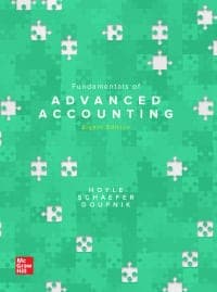 Fundamentals of Advanced Accounting 8th Edition – PDF ebook
