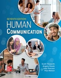 Human Communication 7th Edition by Judy C. Pearson – PDF ebook
