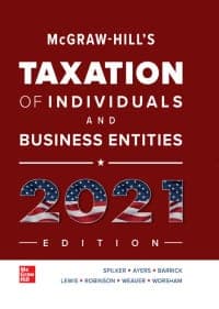 McGraw-Hill’s Taxation of Individuals and Business Entities 2021 Edition 12th Edition – PDF ebook