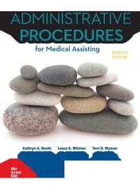 Medical Assisting: Administrative Procedures 7th Edition – PDF ebook