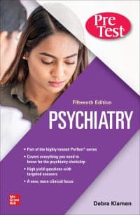 Psychiatry PreTest Self-Assessment And Review 15th Edition – PDF ebook