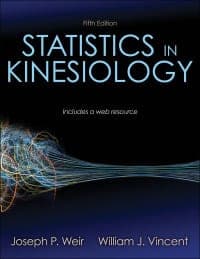 Statistics in Kinesiology 5th Edition – PDF ebook