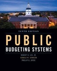 Public Budgeting Systems 10th Edition – PDF ebook