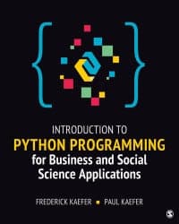 Introduction to Python Programming for Business and Social Science Applications 1st Edition – PDF ebook