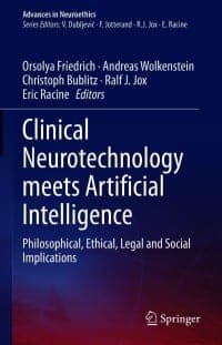 Clinical Neurotechnology meets Artificial Intelligence: Philosophical, Ethical, Legal and Social Implications – PDF ebook