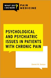 Psychological and Psychiatric Issues in Patients with Chronic Pain – PDF ebook