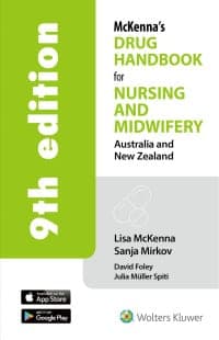 McKenna’s Drug Handbook for Nursing & Midwifery: Australia & New Zealand 9th Edition – PDF ebook