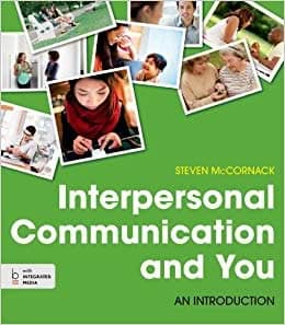 Interpersonal Communication and You: An Introduction - eBook