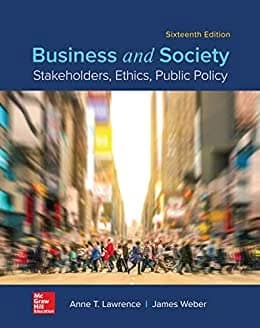 Business and Society: Stakeholders, Ethics, Public Policy (16th Edition) - eBook
