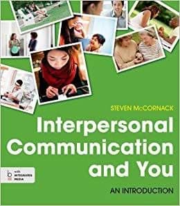 Interpersonal Communication and You: An Introduction – PDF ebook